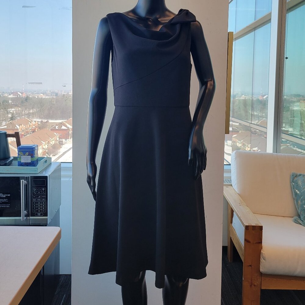 DKNY Sleeveless Bow Dress